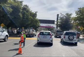 Alcalde de Culiacán pide paciencia por la construcción de paso peatonal en Fórum