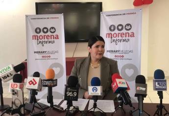 Morena Sinaloa respalda iniciativa de quitar fuero a funcionarios del estado