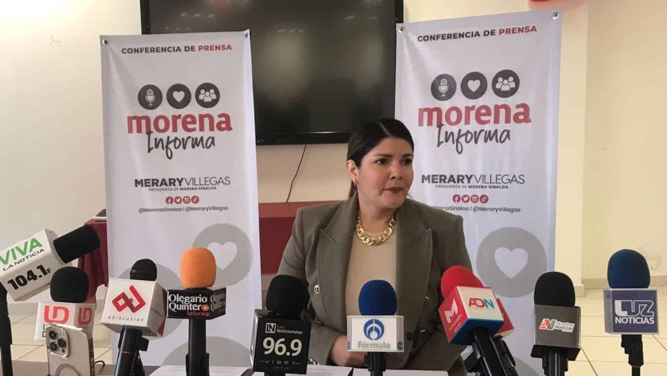 Morena Sinaloa respalda iniciativa de quitar fuero a funcionarios del estado