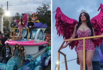 Karely Ruiz fue recibida a huevazos, durante el Carnaval de Guaymas 2023