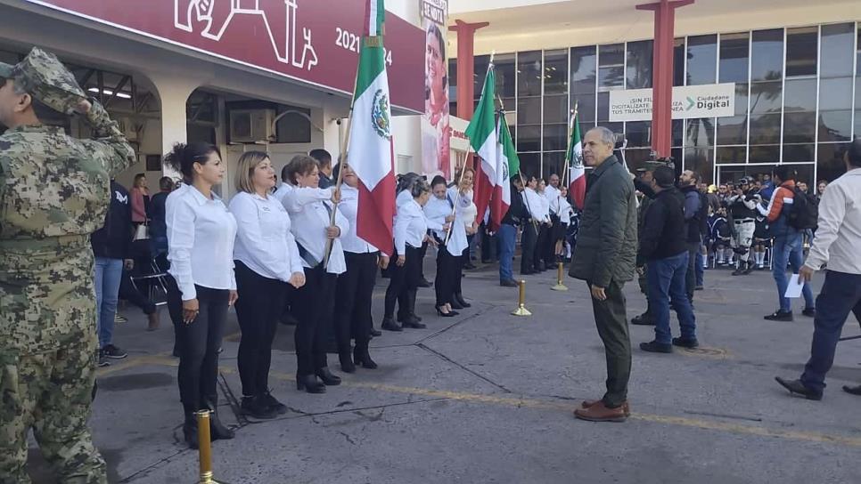 Ayuntamiento de Ahome abandera a las 7 sindicaturas