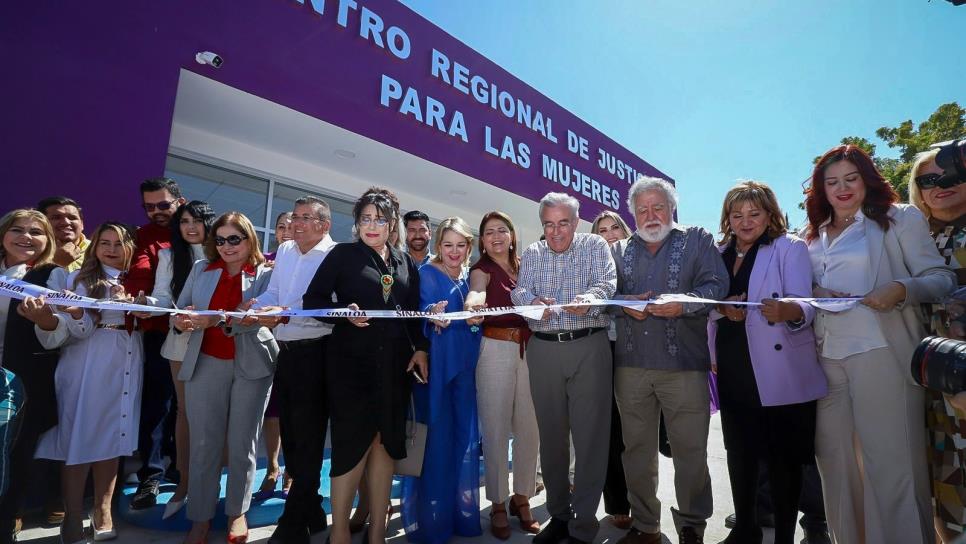 Inaugura Rocha Centro Regional de Justicia para las Mujeres en Mazatlán