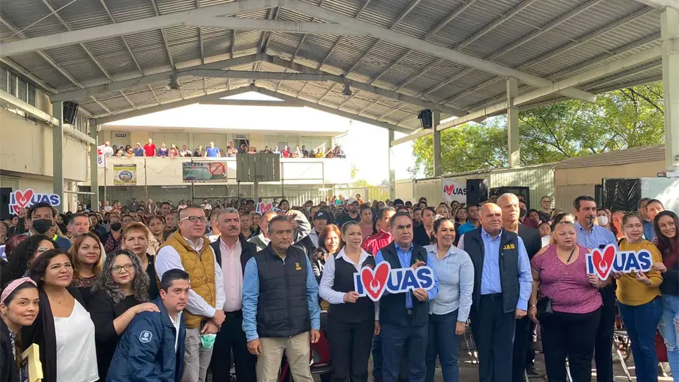 Rector de la UAS se reúne con padres de familia en la prepa Salvador Allende