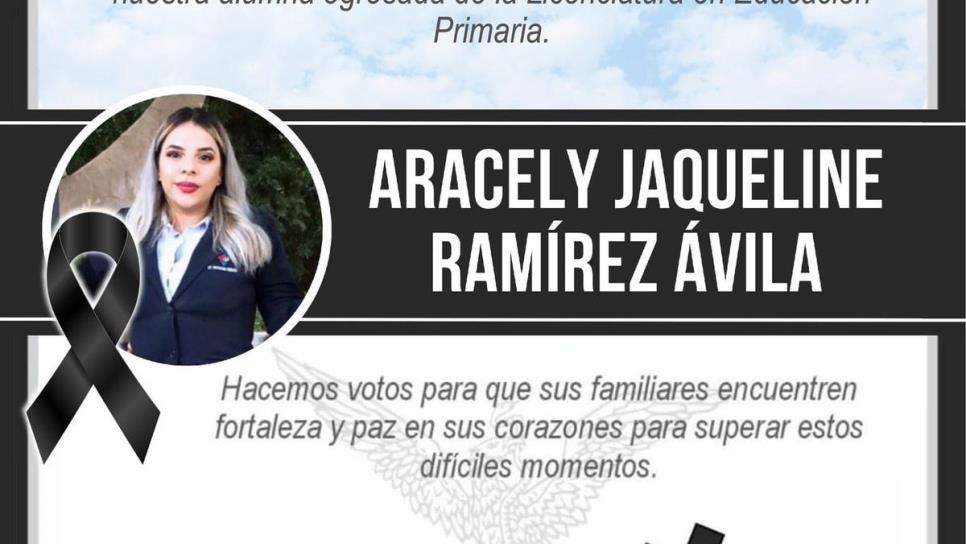 Era maestra la joven atropellada en Culiacán, Escuela Normal lamenta su muerte