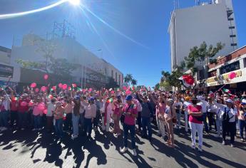 «Mi voto no se toca»; se manifiestan en Culiacán en contra del Plan B de Reforma Electoral