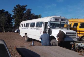 Rescatan a 20 niños que llevaban a trabajar al campo en Ahome