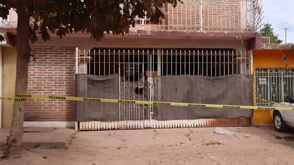 Lugar donde fue asesinada Violeta. | FOTO: Martín Ruiz.