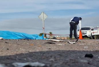 Muere motociclista en accidente sobre el Libramiento a Topolobampo