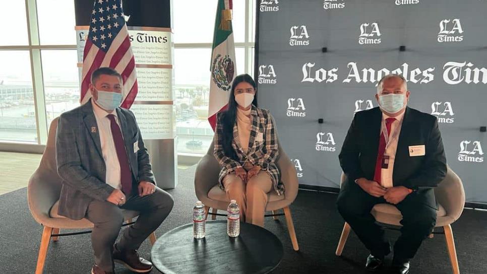 Alcalde de Badiraguato acude a Los Ángeles, California, por invitación de la Secretaría de Relaciones Exteriores