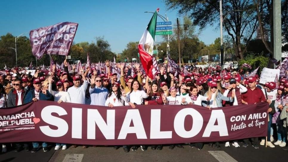 Morena Sinaloa convoca a la «megamarcha» en respaldo a AMLO
