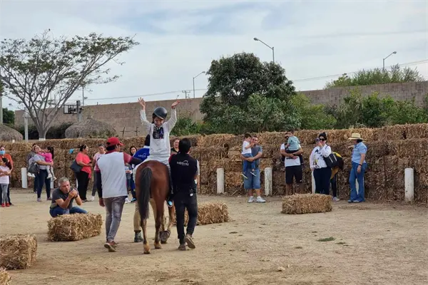 Niños con discapacidad motriz y físicas, recibirán equinoterapias gratuitas en Mazatlán Niños con discapacidad motriz y físicas, recibirán equinoterapias gratuitas en Mazatlán