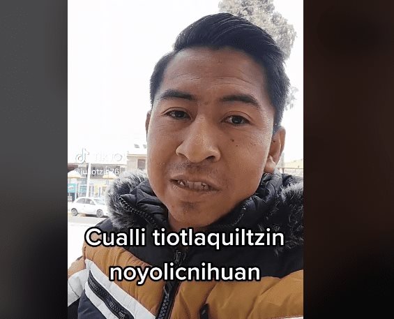 Joven aprovecha TikTok para enseñar «náhuatl»