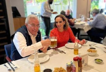 «Nada de PRIMOR, fue reunión de amigos» Claudia Ruiz Massieu, sobre foto con Gobernador de Sinaloa