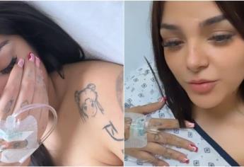 Karely Ruiz, termina en el hospital ¿qué le pasó?