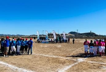 Arranca la liga de sofbol femenil GPO Topolobampo