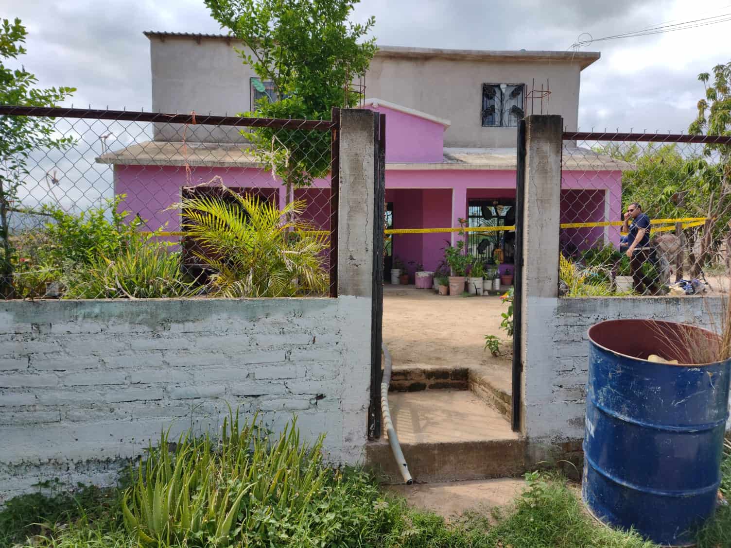 La curandera fue asesinada en su casa, en Choix. FOTO: Ernesto Torres.