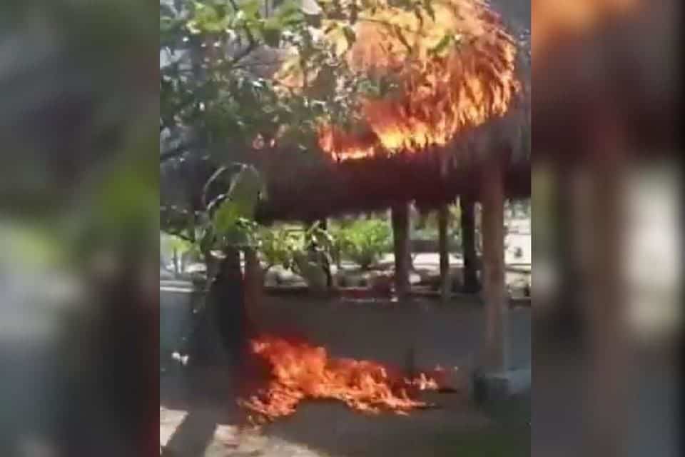 Masacre en balneario de Celaya. | FOTO: Internet.