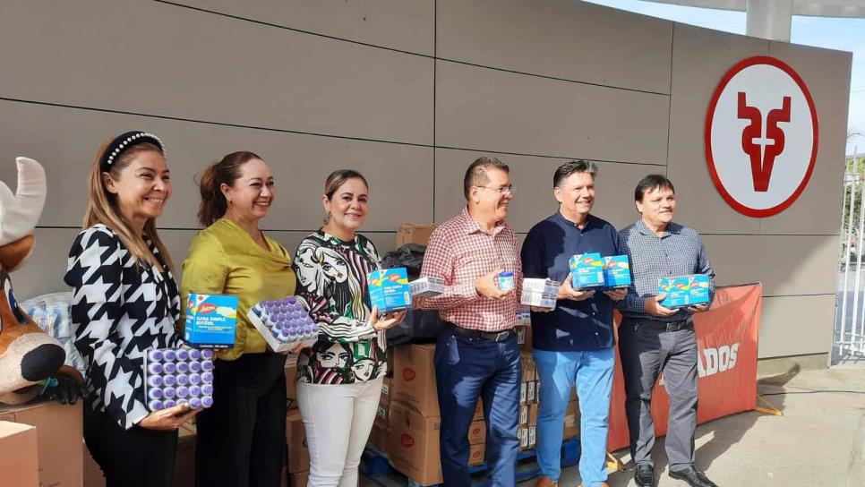 Club Vendados dona $500 mil en artículos de curación al DIF Mazatlán