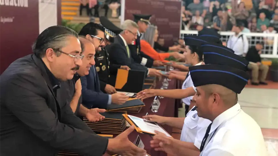 Sinaloa tiene 106 nuevos policías y se distribuirán en 6 municipios. | FOTO: Brandon Sainz.