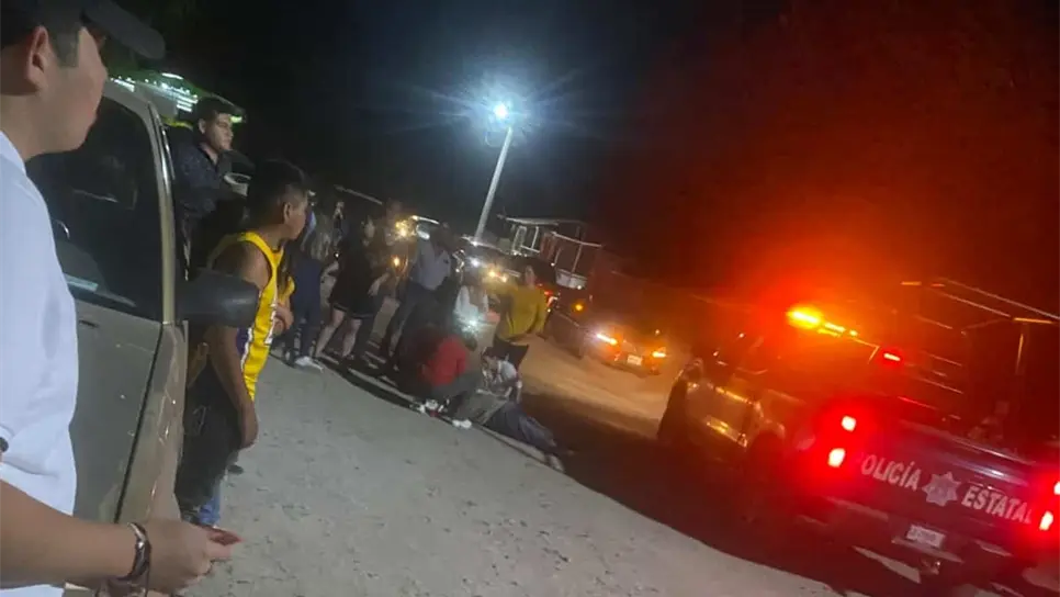 El involucrado intentó fugarse, pero varios testigos lo detuvieron. FOTO: Cortesía