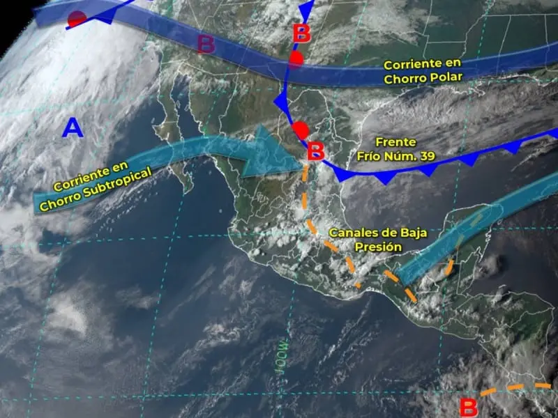 Sinaloa seguirá con temperaturas de hasta 40 grados. | FOTO: Servicio Meteorológico Nacional