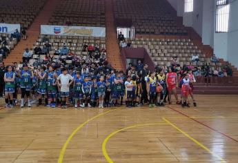 Inauguran el Torneo de Basquetbol de Barrios El Debate en Los Mochis