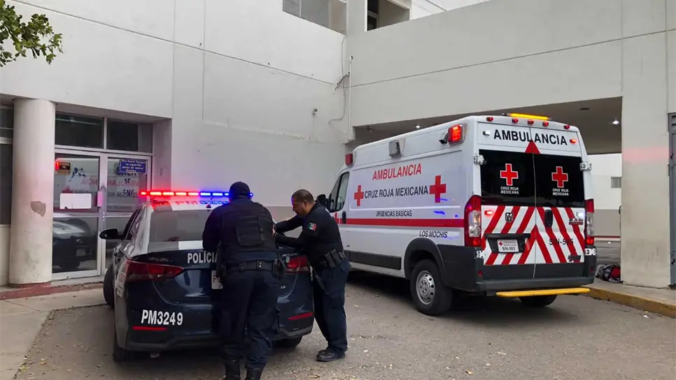 Pacientes «drogados» agreden a personal del Hospital General en Los Mochis. | FOTO: Luz Noticias.