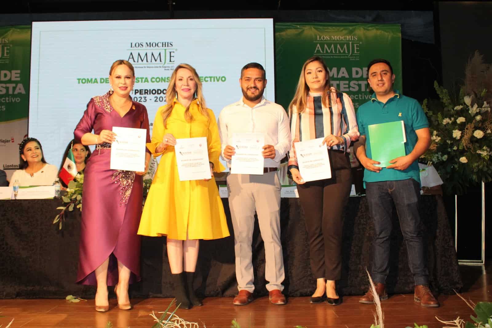 Dulce Ruiz, presidenta del consejo directivo de AMMJE Los Mochis . | FOTO: Luz Noticias.