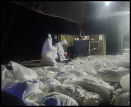 Militares incautan 280 kilos de fentanilo en El Desengaño, Sinaloa 
