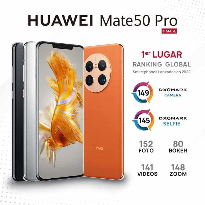 Huawei Mate 50 Pro: el celular resistente al agua, con hasta 6 metros de profundidad