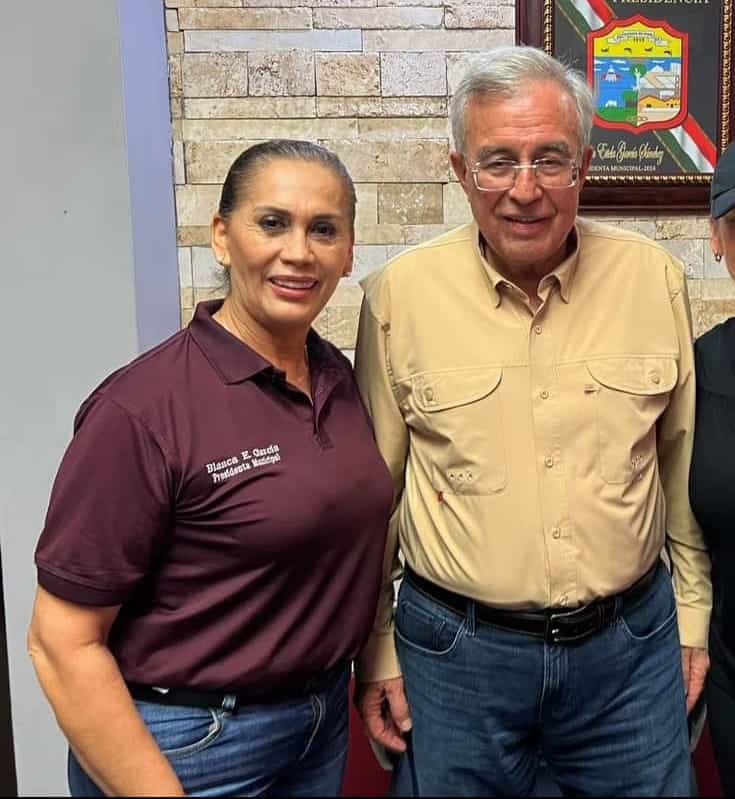 «Mi apoyó esta con el gobernador», asegura alcaldesa de Escuinapa.| FOTO: Temática.