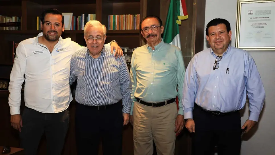 Presa Santa María estará lista para diciembre anuncia Rocha Moya.| FOTO: Cortesía