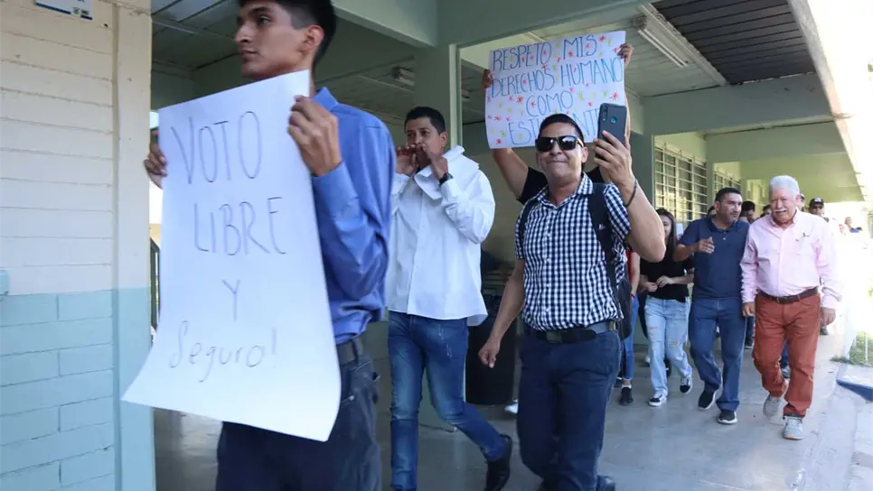 Por estar de «porros» UAS descuida la seguridad de sus estudiantes, critica Gobernador .| FOTO: Martín.