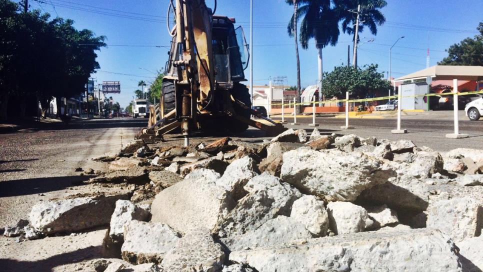 ¡Obra de 30 años! Rehabilitación de bulevar Rosales será con concreto hidráulico 
