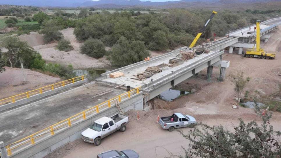 Puente El Quelite está listo, abrirá el 22 de marzo