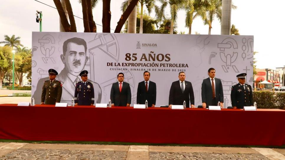 Autoridades estatales conmemoran la Expropiación Petrolera