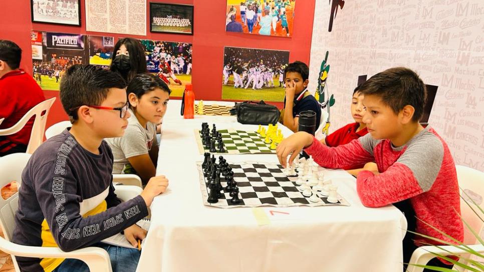 Promueven la práctica del ajedrez en Los Mochis