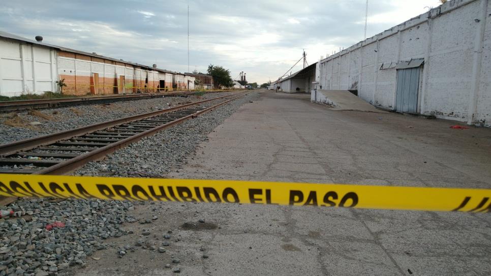 Hombre muere mutilado tras ser arrollado por el tren, en Culiacán