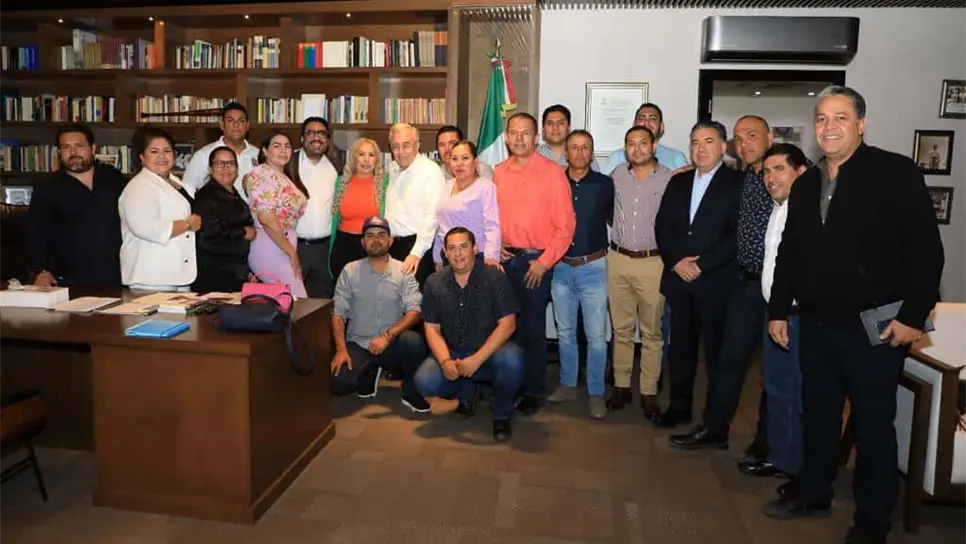 Rocha Moya se reúne con Síndicos electos de Culiacán . | FOTO: Cortesía.