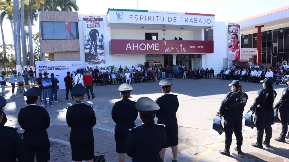 Conmemoran el 217 aniversario del natalicio de Benito Juárez en Ahome