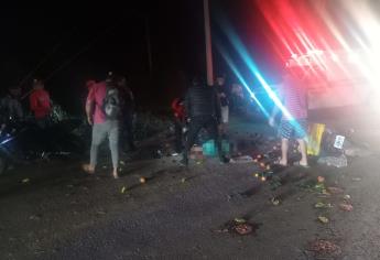 Muere hombre al derrapar en su motocicleta en El Walamo, Mazatlán