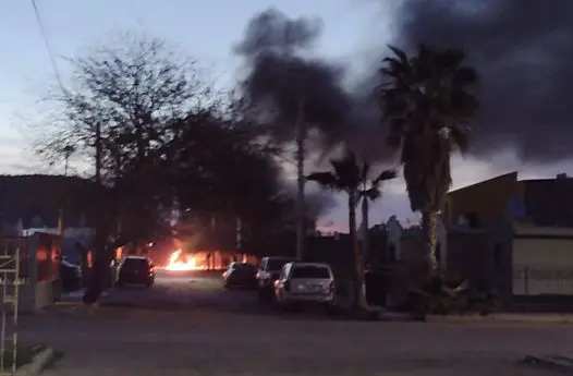 Intensa balacera en Caborca, Sonora dejó 7 muertos: VIDEO. | FOTO: Internet.