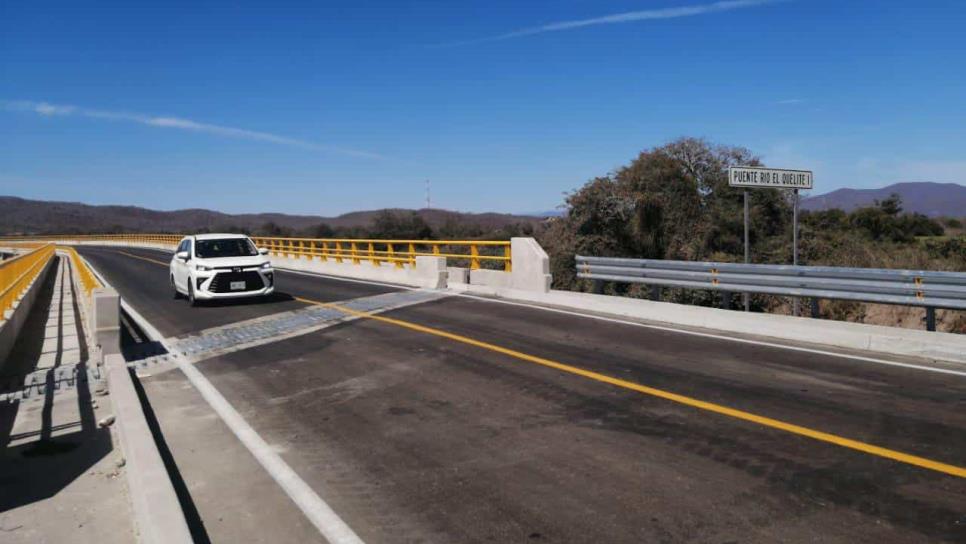 Gobierno del Estado colocará reductores de velocidad en puente de El Quelite