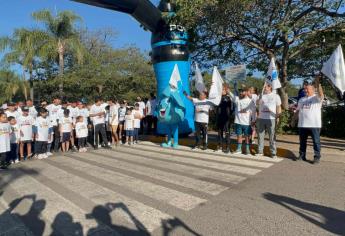 Con caminata concientizan al cuidado del agua; Culiacán con 19 comunidades en sequía