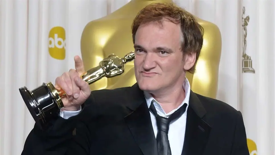 Quentin Tarantino en una ceremonia de los Oscar. FOTO: Internet