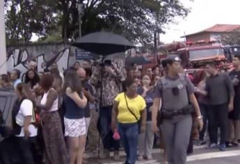 Tragedia en Brasil: un estudiante mata a puñaladas a su maestra