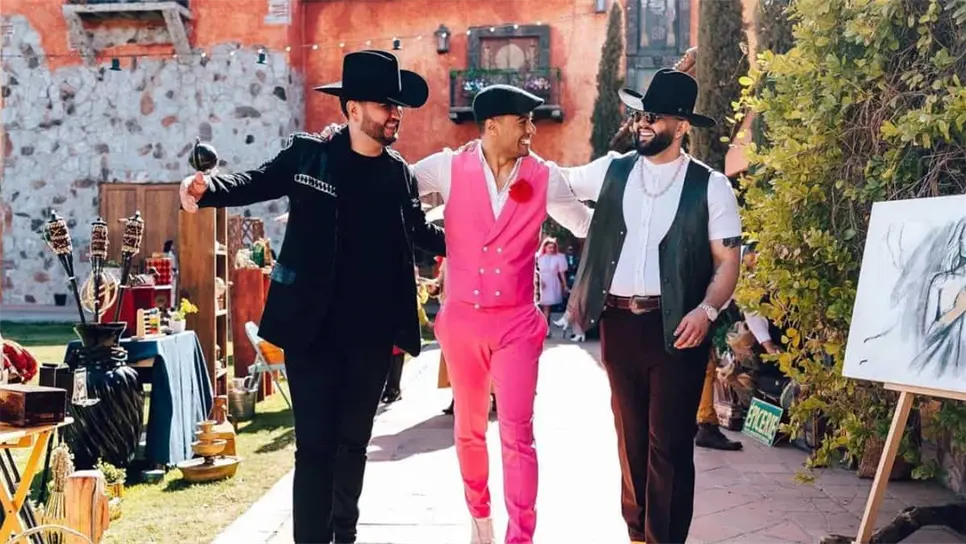 Carlos Rivera, Carín León y Edén Muñoz juntos, ¿ya escuchaste la canción?.| FOTO: Internet.