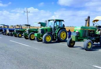 Productores de Sinaloa sacarán tractores a la carretera