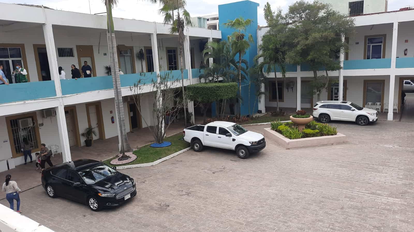 Interior del Palacio Municipal de Mazatlán. FOTO: Tahiry Zambrano.