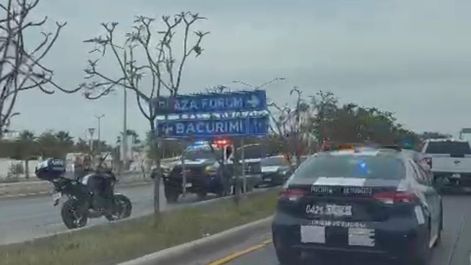 Movilización policiaca en Culiacán fue por un accidente menor y se «calentaron»
